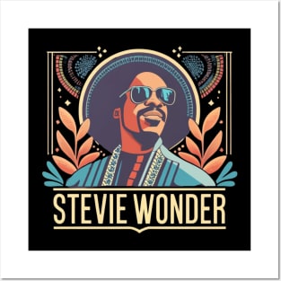 Stevie “The Genius” Wonder Posters and Art